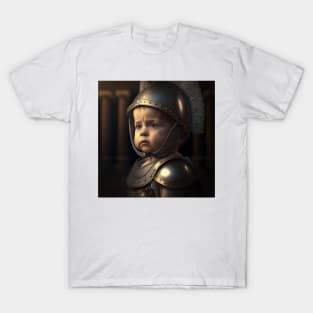 A Cute Gladiator Baby T-Shirt